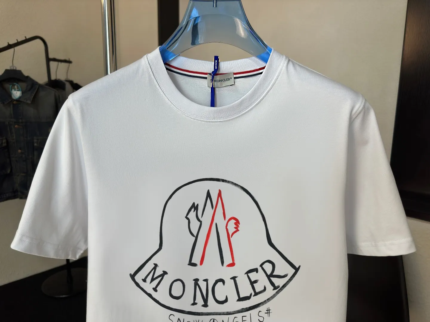 《 ~NFC ~ 》《Moncler~ 》2025New Arrival Quality T , Versatile Quality ！ ‼ 32 250G ‼ ， ， ， ， T 🤪 Sizes：S-M-L-XL-2XL ：Black，White， Same Style